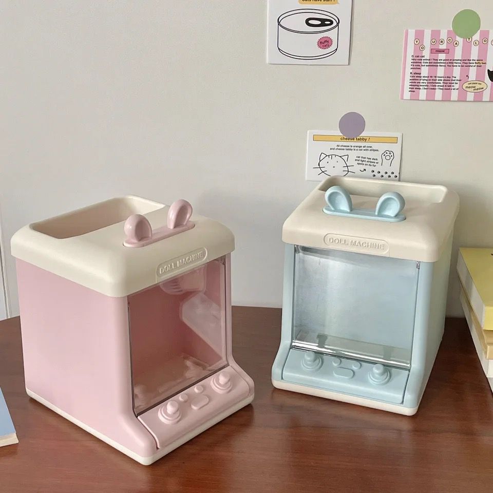 Arcade Desk Organizer, Multifunctional Storage Box, Large Capacity Doll Machine Storage Box, Multi Compartment Pen Holder Arcade Desk Organizer, Multifunctional Storage Box, Large Capacity Doll Machine Storage Box, Multi Compartment Pen Holder